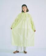 コットンラミースラブローン　2wayワンピース